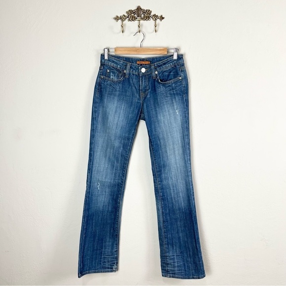Vigoss Jeans Flap Pocket Bootcut Jeans Size 5 Long Inseam (33") - Picture 1 of 12